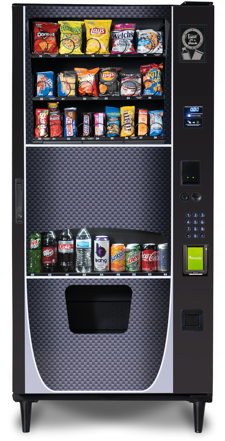 Express Combo Black Vending Machine